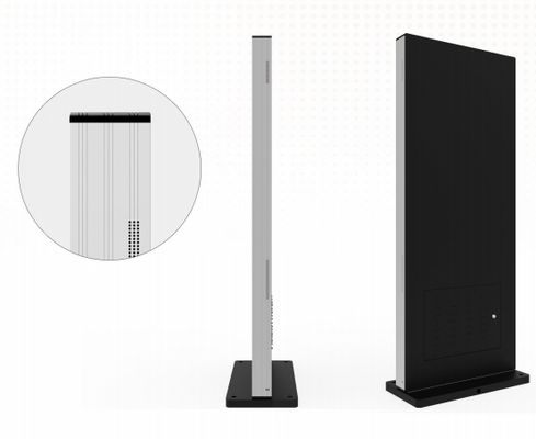 Chiosco Touch Screen 55 Pollici Digitale Android Standee Infrarossi PCAP Touch Supporto da Pavimento a Muro Opzionale Windows OPS Per Supermercato Ufficio Commerciale