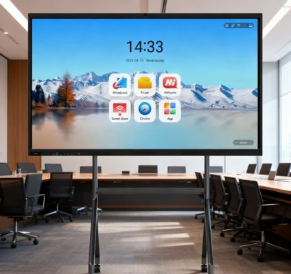 Produttore originale Alta qualità e vendita a caldo 4K Android DLED Interactive Panel School Touch Screen Smart Whiteboard OEM/ODM Interactive Boards per l'insegnamento scolastico