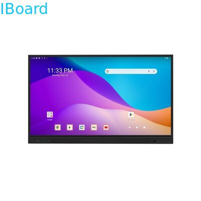 Tabella bianca interattiva certificata Google EDLA da 86 pollici con CPU a 8 core per classe e conferenze