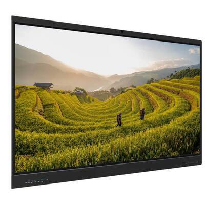 Tabella LCD intelligente da 75 pollici con Android 15 e condivisione wireless per l'insegnamento interattivo e le riunioni