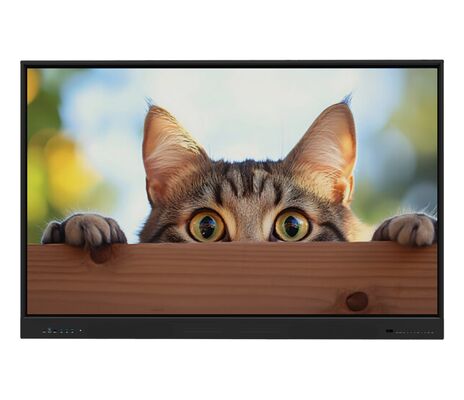 Lavagna Interattiva Multitouch 4K con Doppio Sistema Android/Windows per Istruzione e Business