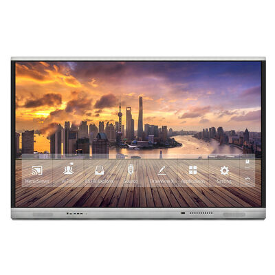 Conferenza di ufficio Display interattivo a pannello piatto con capacità di scrittura e intrattenimento