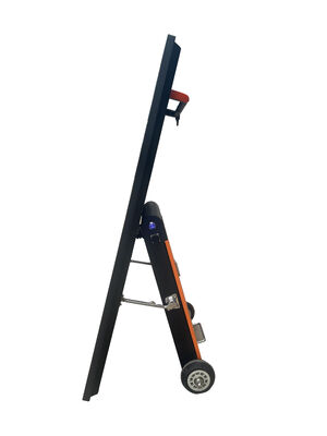 Display di segnaletica digitale a batteria portatile da 43 pollici con lettore LCD pubblicitario