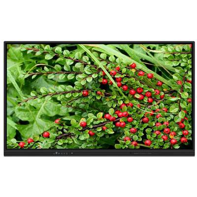 Lavagna interattiva OEM da 75 pollici con altoparlanti per l'insegnamento a casa e riunioni Zoom