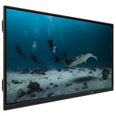 Lavagna interattiva IBoard da 55-98 pollici, lavagna didattica intelligente con display 4K HD, sistema duale Windows e Android, vetro temperato antiriflesso