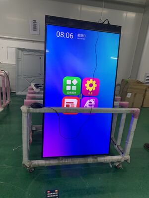 Monitoraggio e analisi delle campagne pubblicitarie digitali Monitor pubblicitario digitale con vero monitoraggio in tempo reale e tipo di installazione di supporto a parete o pavimento