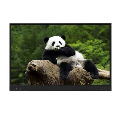 65/75/86 Inch 4K Resolution Interactive Flat Panel Smart Whiteboard con multi-touch e Android/Windows/Linux/Mac OS