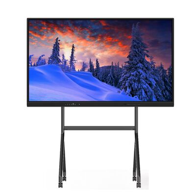 65/75/86 Inch 4K Resolution Interactive Flat Panel Smart Whiteboard con multi-touch e Android/Windows/Linux/Mac OS