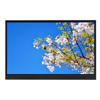Lavagna interattiva intelligente a schermo piatto con risoluzione 4K da 55/65/75/86 pollici con Multi-Touch