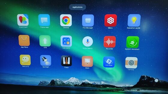 Sistema Android integrato Aggiornare Interattivo Whiteboard Touch Screen Monitor