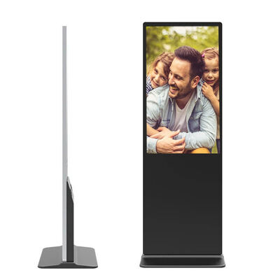 IBOARD 43 50 55 65 75 pollici Stand verticale schermo pubblicitario LCD Digital Signage Totem LED Display per esposizione