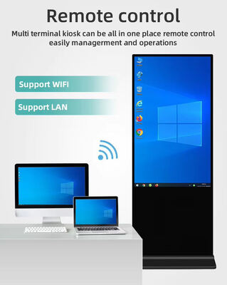 Sistema Android per Digital Signage con Touch Screen Infrarossi, Supporto Multi-OS e Risoluzione Full HD per Pubblicità Interattiva