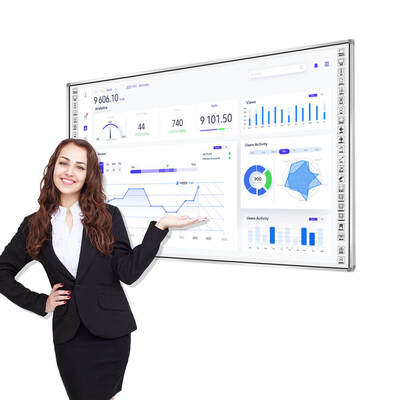 75 pollici All In One Interactive Whiteboard con tecnologia a infrarossi e 20 punti touch screen capacitivo