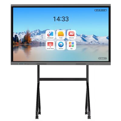 iBoard 75 pollici Android 16 Google EDLA Certificato Ai Interattivo Pannello Piatto Smart Board