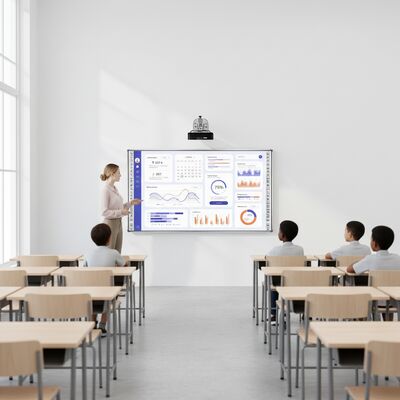 128G Storage Interactive Touchscreen Whiteboard con 8G di RAM