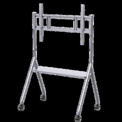 Carrello TV mobile con supporto mobile per display interattivi Smart TV adatto per dimensioni 65-86 pollici