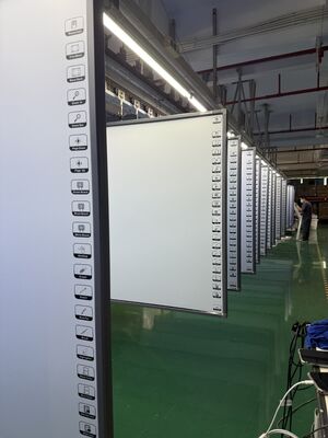 55 65 75 85 98 100 Inch China Education Digital Interactive Flat Panel Touch Screen Whiteboard Smart White Board per la scuola