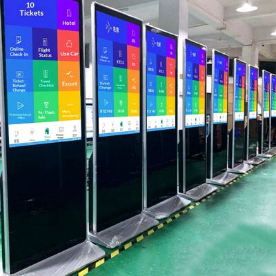 iBoard 43 pollici Stand di pavimento Verticale LCD touch screen Indoor Smart Advertising Screen Display Digital Signage Advertising Player
