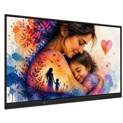 Iboard Smart Android USB HDMI TYPE-C RJ45 Touch Monitor 75 pollici Wifi Per riunioni di apprendimento