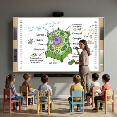 Iboard Interactive Whiteboard supporta fino a 20 punti di contatto