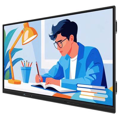 Smart Panel WiFi HDMI USB 50 punti touch per ufficio riunioni per PC Android da 75 pollici