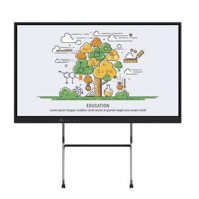 Lavagna interattiva a 86 pollici Android PC i5 i7 Dual System 50 Touch 4K per l'ufficio di classe
