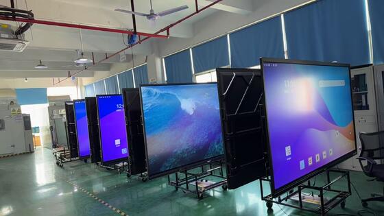 Ultimo schermo touch interattivo monitor 75 pollici per l' educazione Corporate Display
