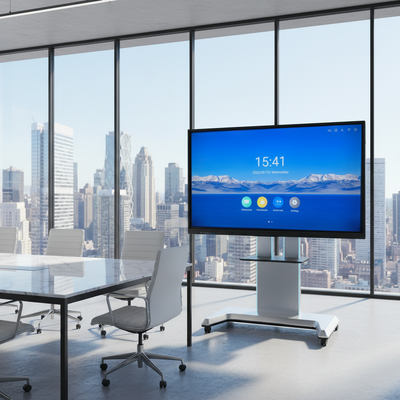 Iboard LCD Smart Board 75 pollici Interactive Touch Panel per classe con software didattico
