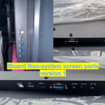 Monitor con schermo multi-touch touch a infrarossi con sistema non Android da 92 pollici