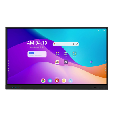 Google EDLA certificato Android 16 Interactive Flat Panel Displays 65/75/86/98 pollici da iBoard