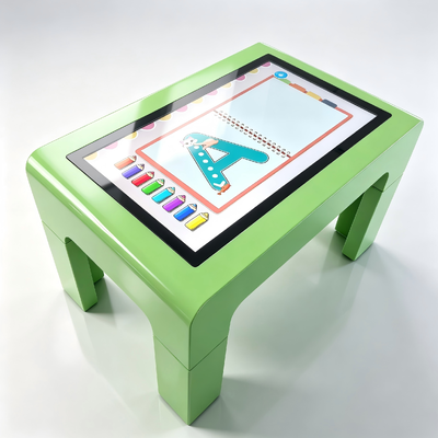 PCAP Touch Screen Table 32 43 55 Inch PC Win OS Gambe staccabili per bambini riunioni di pre-istruzione