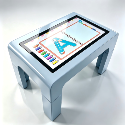 PCAP Touch Screen Table 32 43 55 Inch PC Win OS Gambe staccabili per bambini riunioni di pre-istruzione