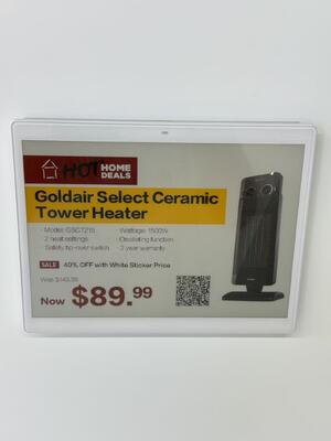 Smart office Supermarket E-Ink Display Prezzo Tag 4 Colore Etichetta elettronica sullo scaffale
