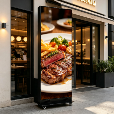 Display LED da Interni ed Esterni P2 P3 P4 Media Video Foto Monitor con Telecomando