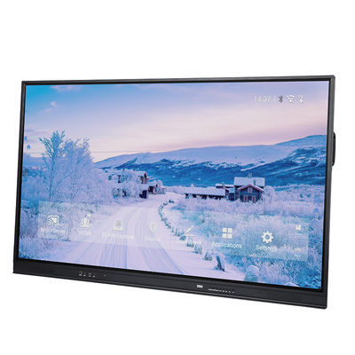 Pannello interattivo del touch screen dell'OEM di lavagna 2mm della struttura esile interattiva di accuratezza