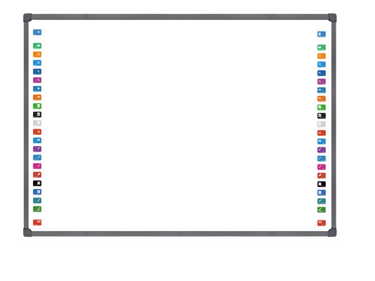 iBoard Factory Digital Smart Whiteboard Aluminum Frame Nano Ceramic Surface For Classroom Teaching Touch Panel Interactive Whiteboard