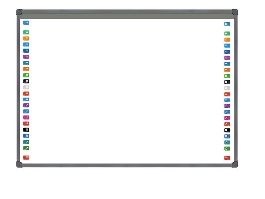 iBoard Factory Digital Smart Whiteboard Aluminum Frame Nano Ceramic Surface For Classroom Teaching Touch Panel Interactive Whiteboard