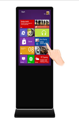 16 un chiosco di 9 touch screen, pavimento 3840x2160 che sta il contrassegno di Digital