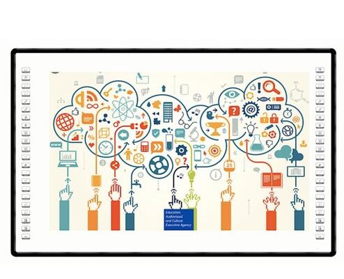 Lavagna interattiva IR per aule Touch whiteBoard da 102 pollici Schede elettroniche