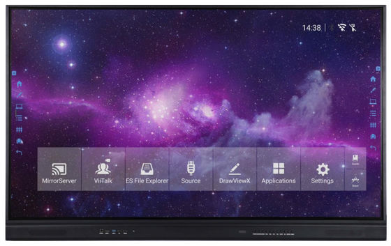 Sistema di aggiornamento Interattivo touch screen monitor con aggiornamento remoto su rete Internet e LED retroilluminazione Display funzione