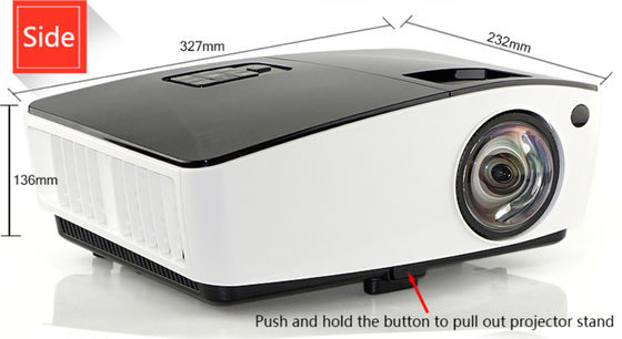 Ultra HD 4K Laser Short Throw Projector 4000 Lumens Smart Projector per la scuola e l'azienda di famiglia
