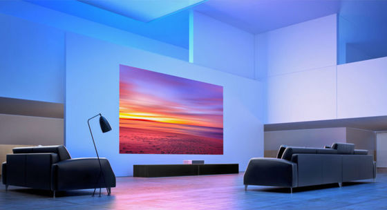 Ultra HD 4K Laser Short Throw Projector 4000 Lumens Smart Projector per la scuola e l'azienda di famiglia
