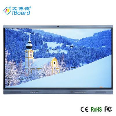 4k pannello interattivo, 86" bordo astuto principale, scanalatura di alluminio della struttura 350cd/m2 OPS