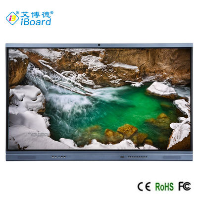 98" lavagna interattiva del LED, tocco LED TV dello schermo del FCC per la macchina fotografica incorporata di Android 11 dell'aula