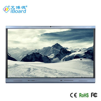TFT LED 75" monitor interattivo Android 11 con il PC di AIO, IR del touch screen tecnico, costruito in Camara