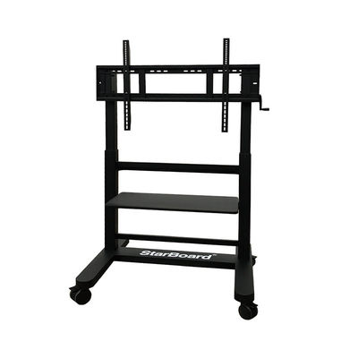 Rotelle mute dell'elevatore del carrello del carrello dello schermo piatto del basamento della lavagna interattiva di alta qualità 40Kgs