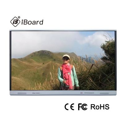 3840*2160 Tabella didattica LCD 5ms Tavola tattile interattiva Windows Linux Infrarosso Per l'istruzione aziendale o scolastica
