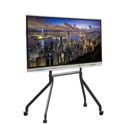 Bordo astuto del touch screen a 86 pollici angolo di vista di 178 gradi, pagina di alluminio, grande multi touch screen