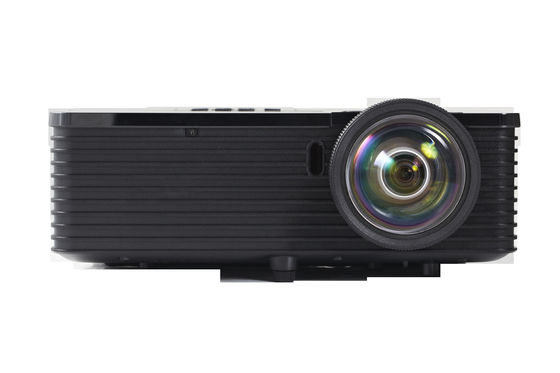 Proiettore portatile 3200lm 30" della lampada del laser del tiro di prezzi economici breve - 300" dimensione con colore nero