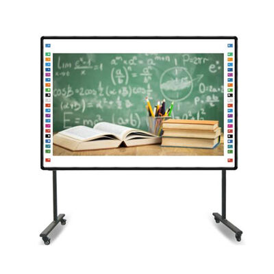 Lavagna interattiva IR per aule Touch whiteBoard da 102 pollici Schede elettroniche